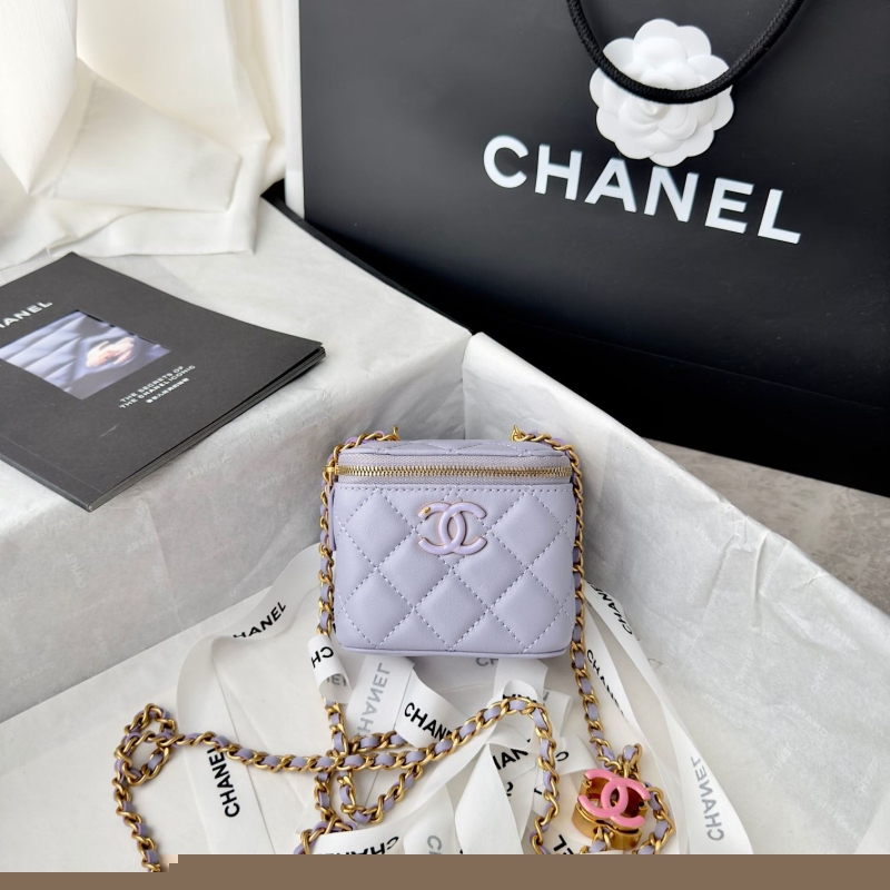 Ch*el cosmetic bags